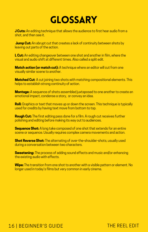 07. Video Editing Beginner's Guide Ebook